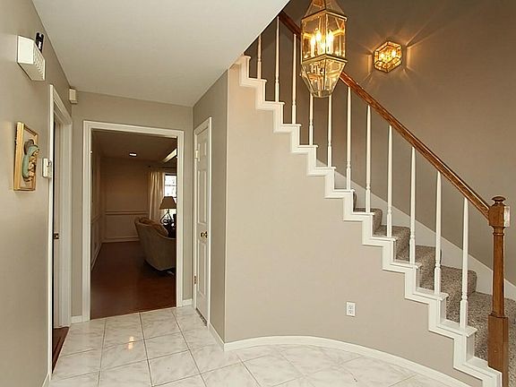 Inside the front door..family room straight ahead