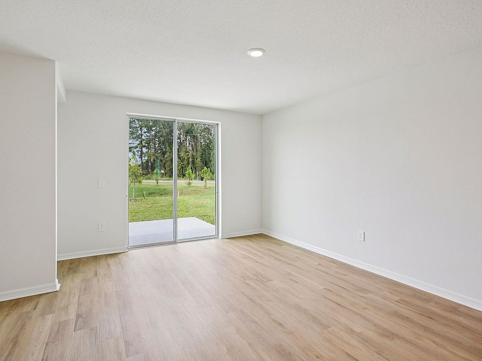 The Living Area of the Everglade Floorplan.