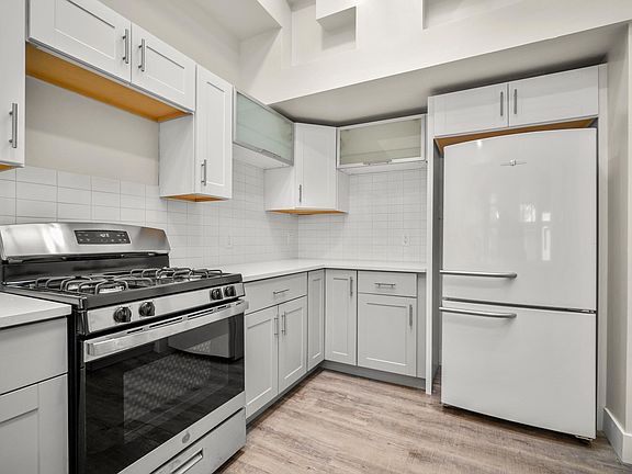 Large refrigerator included.