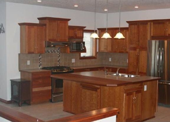 Custom cherry kitchen