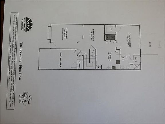 Floor Plan - 1st Floor