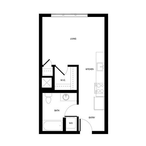 Floor plan Studio - A1