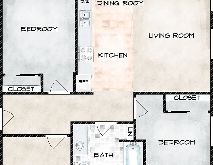 C4 Floorplan Diagram