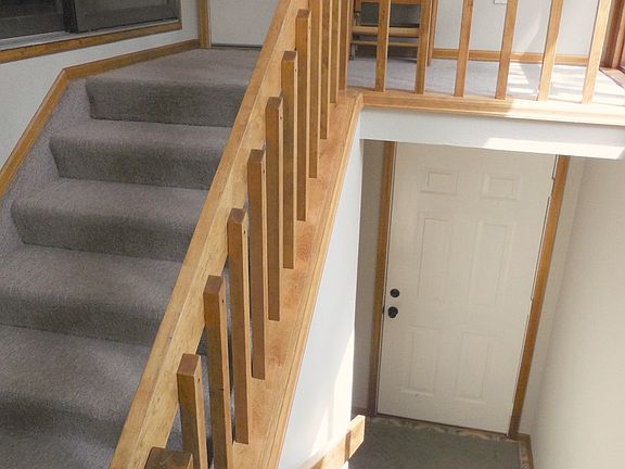 Stairs From Entry to Main Living Level
