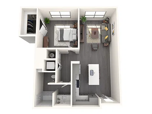 Floor plan 1H