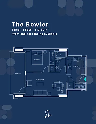 Floor plan The Bowler