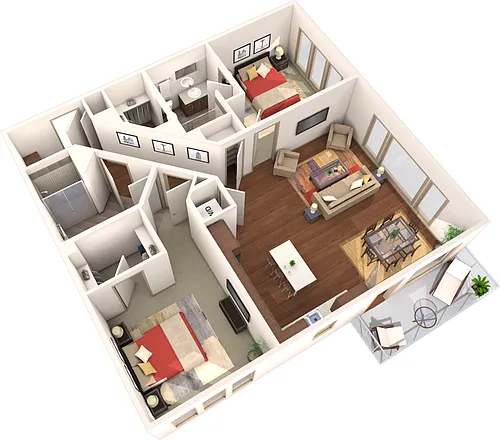 Floor plan Pyramid