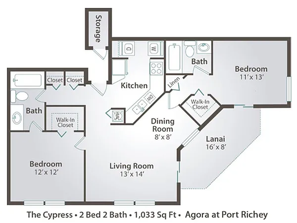 Floor plan The Cypress