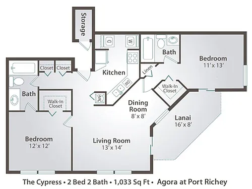 Floor plan The Cypress