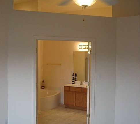 Master Bedroom looking into the Master Bath