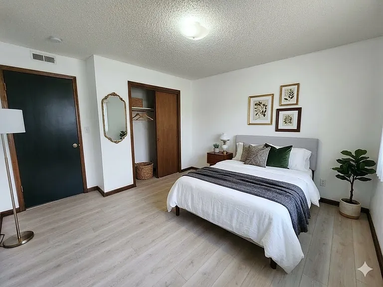 Master Bedroom - ai staged