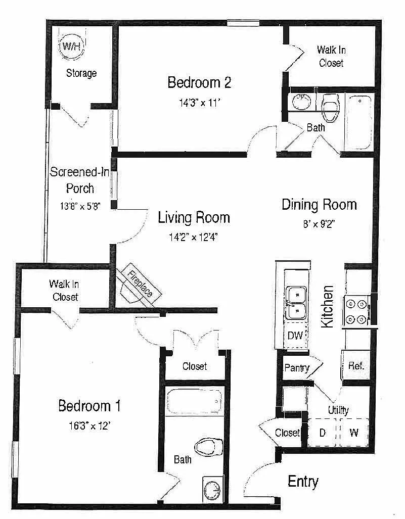 Floor plan Delphinium