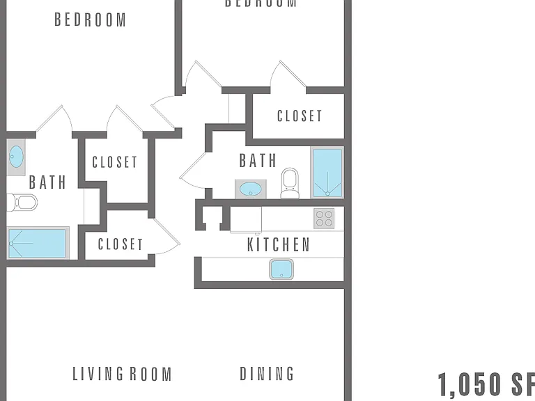 Nest
Two bedroom, two bathroom
1050 square feet Nest
Two bedroom, two bathroom
1050 square feet