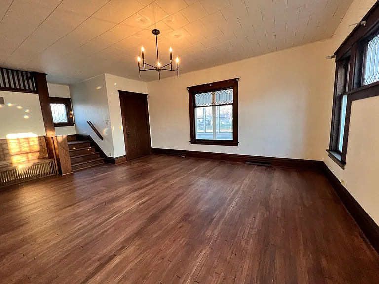 Living to Front Door and 1.5 Bath