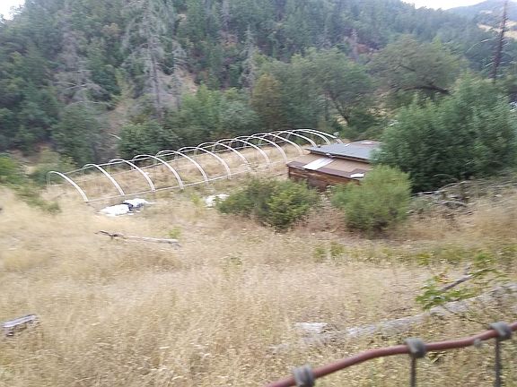 Old greenhouses since removed