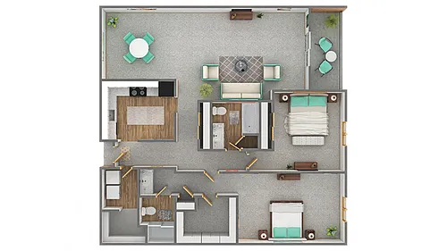 Floor plan The Tamarack