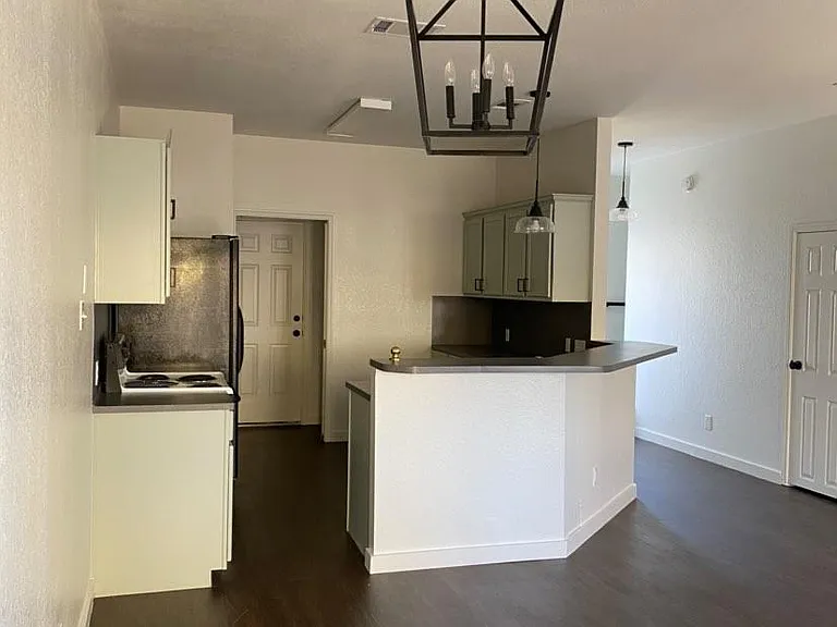 Dining area looking towards kitchen