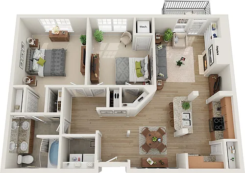 Floor plan Branbury