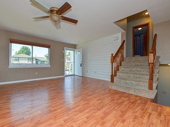 South facing windows provide lots of ambient light.