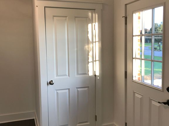 Foyer and coat closet