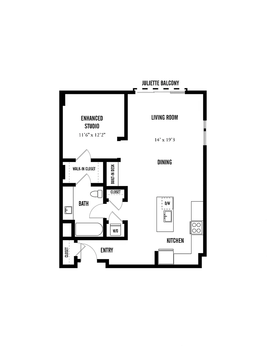 Floor plan Merlette