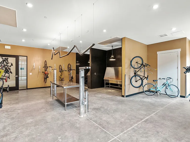 Bike Storage and Repair Room