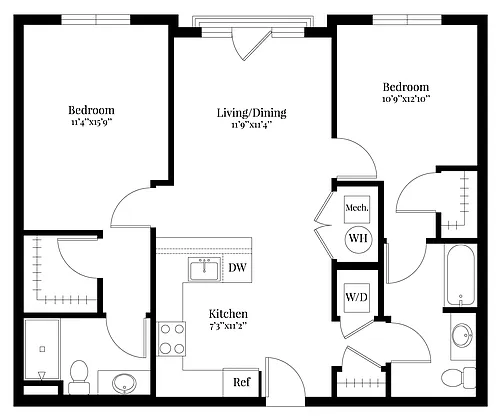 Floor plan B08