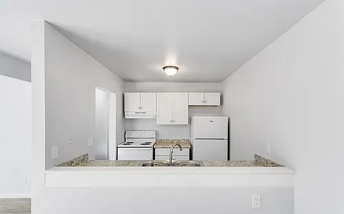 Floor plan 2 Bedroom/1 Bath Apartment