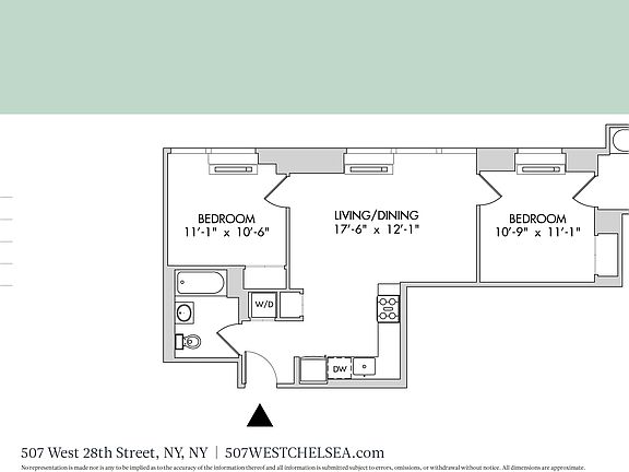 2nd image of 507 W 28th St #1419AB