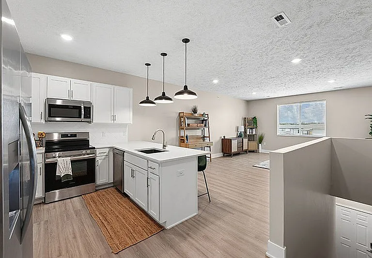 Kitchen & Living Room