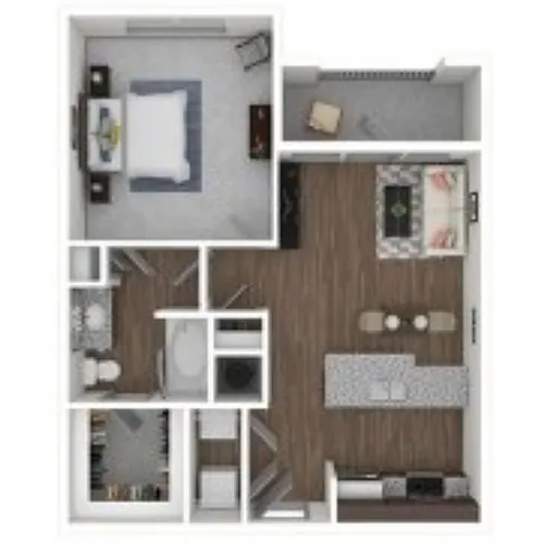 Floor plan The Custer