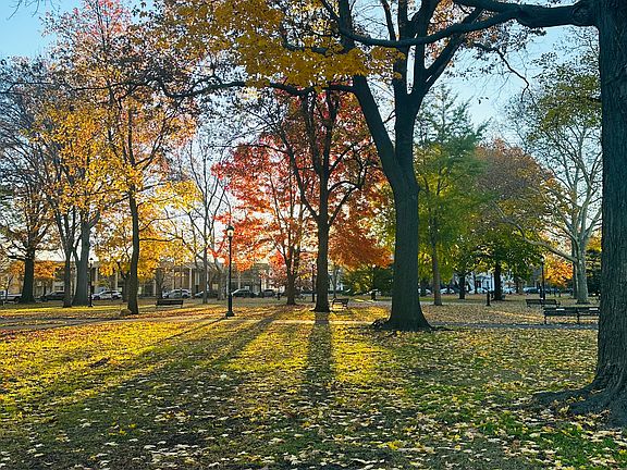 Wooster Square park -- Only 3-5 min. walk