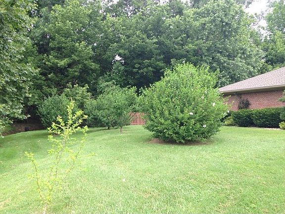 Side yard not fenced