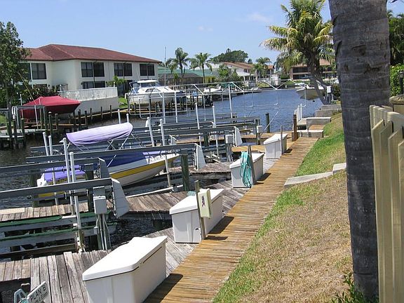 Boat Slip is on far end(canopy cover in storage)
