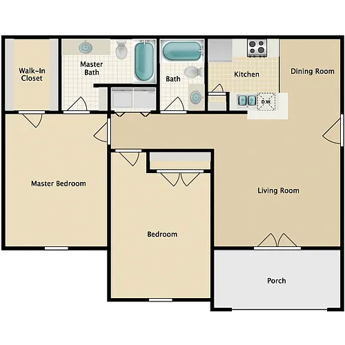 Floor plan The Lancaster