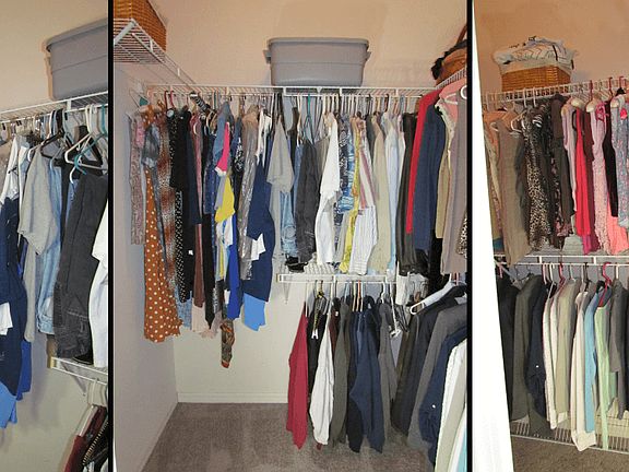 27ft of lineal clothes rod