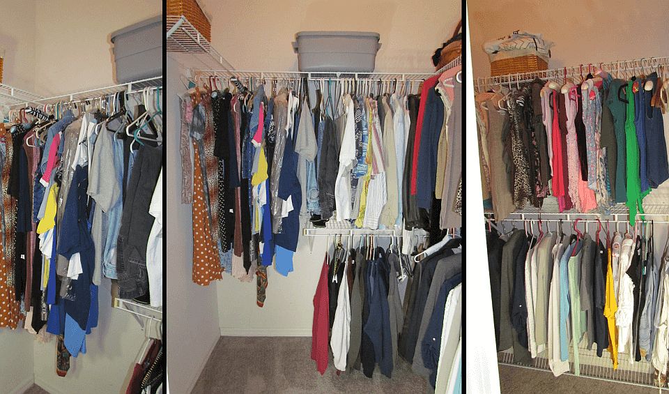 27ft of lineal clothes rod