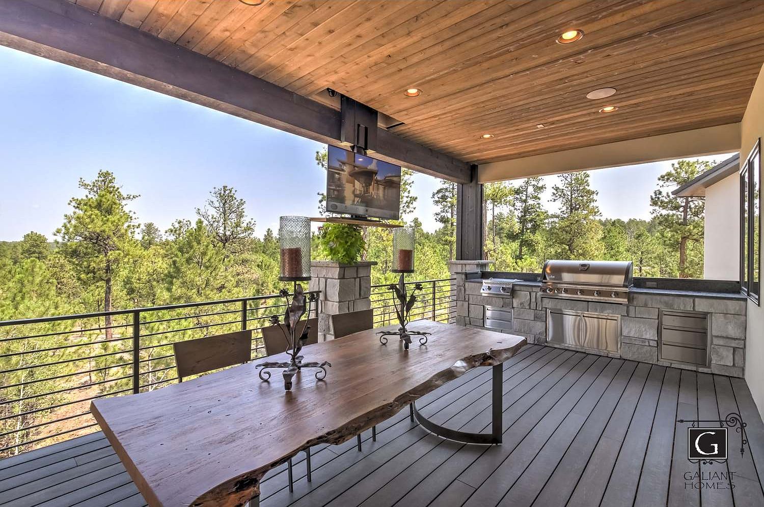 Modern Prospector (Unfinished Basement) Plan, Galiant Homes, Colorado