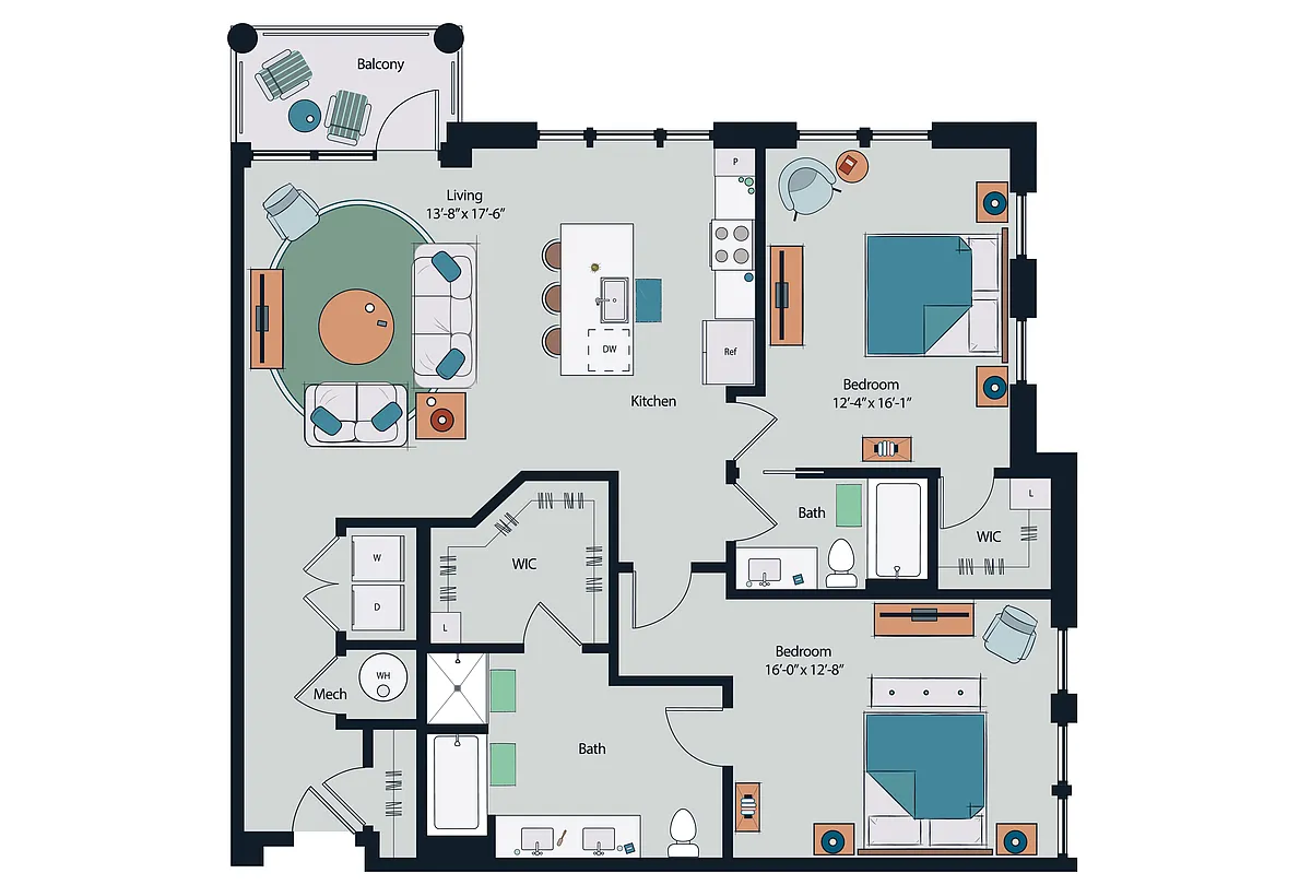 Floor plan B11