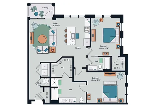 Floor plan B11