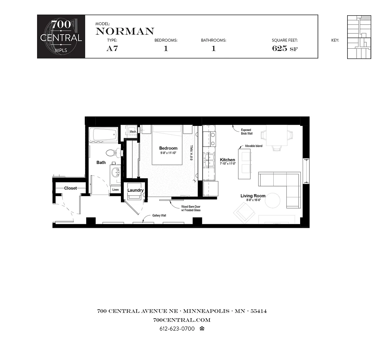Floor plan Norman - LOFTS