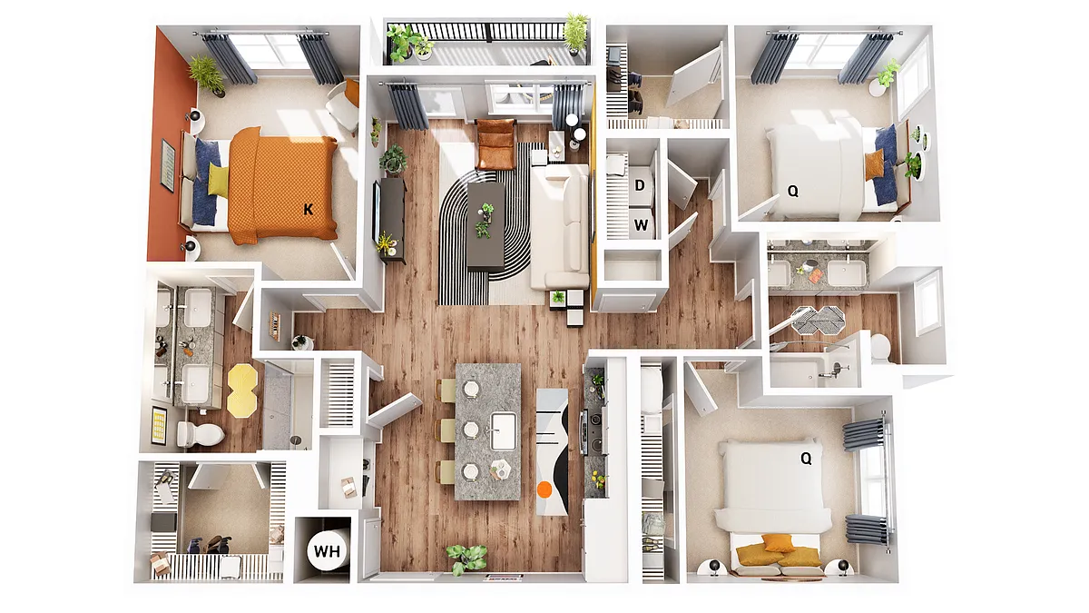 Floor plan C1