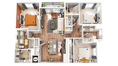 Floor plan C1