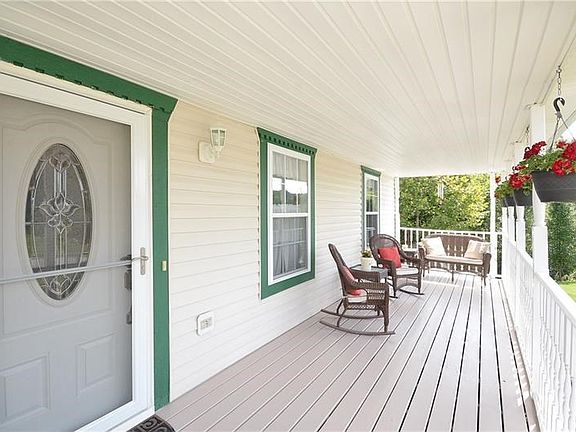 Relax on the front porch with a cup of coffee in the morning!