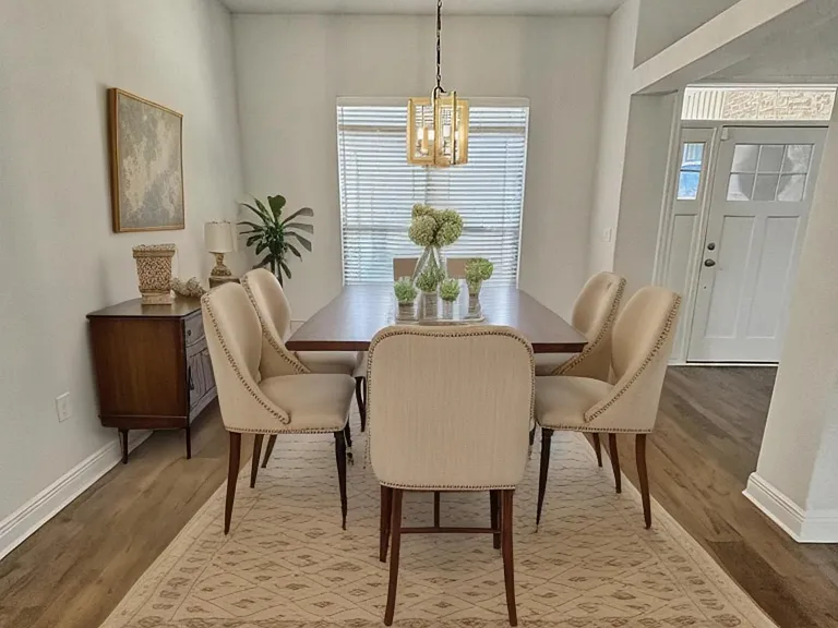 Dining Area Staged
