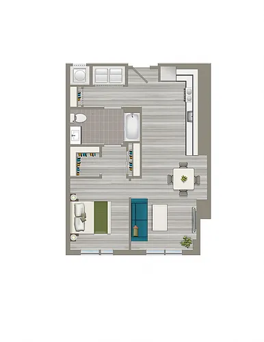 Floor plan 1-I