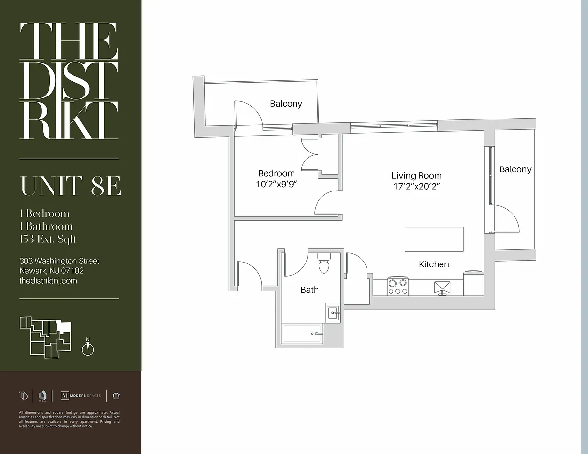 Floor plan E1