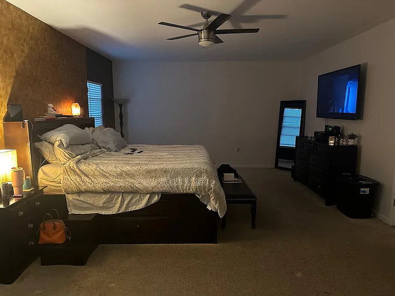 Upper-level bedroom with ensuite