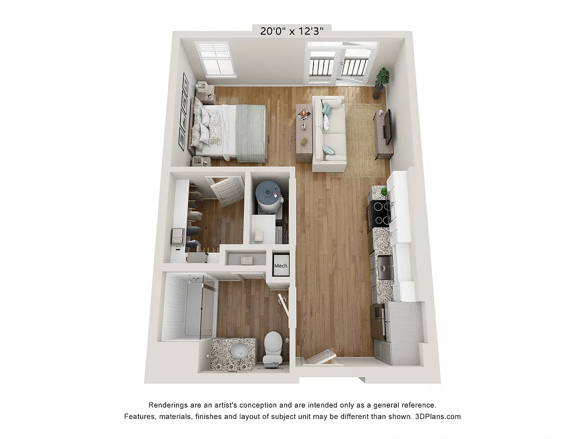 Floor plan S1 - Ruby