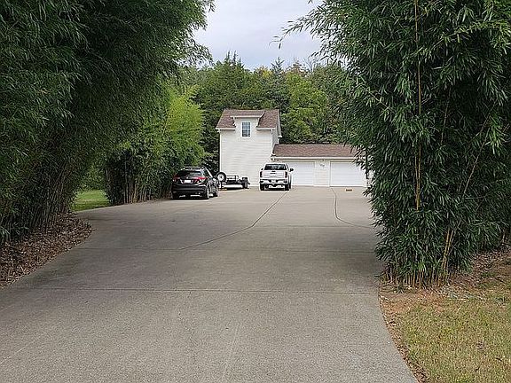 Large parking area